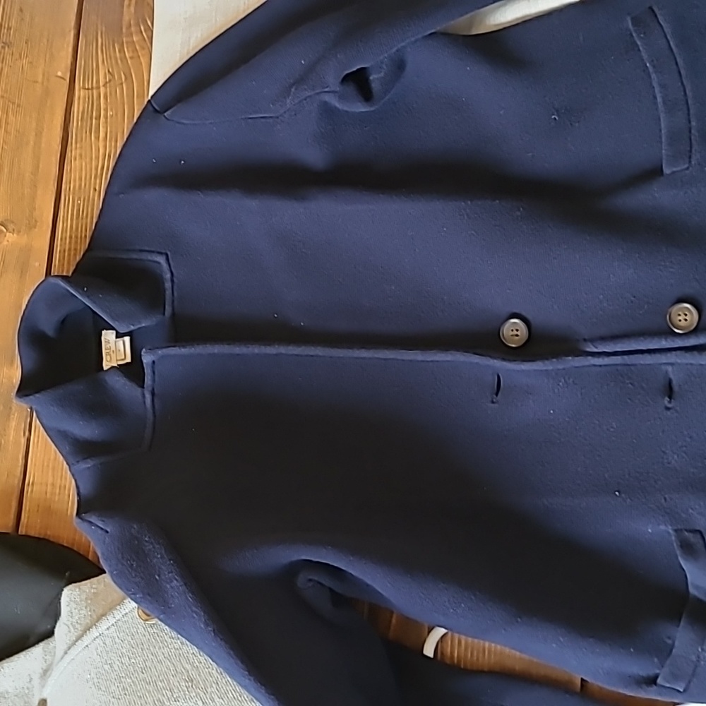 Jcrew  sweater blazer Size small